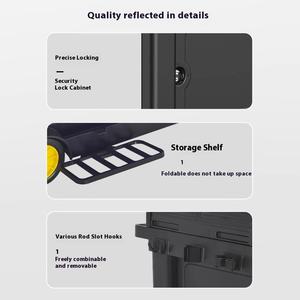 कारखाने प्रत्यक्ष वाणिज्यिक होटल जनक्षेत्रीय सफाई ट्रॉली 4-पहिया 300 एलबी क्षमता इनडोर/आउटडोर उपयोग प्लास्टिक सामग्री कार्ट - Product Image 4