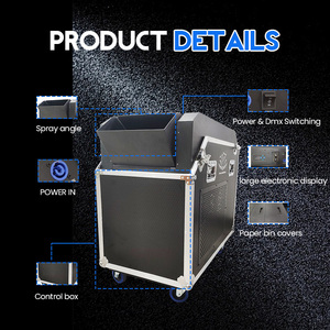 Fabricación 1500W maquina de grandes Blasters CO2 <span class=keywords><strong>Shooter</strong></span> fiesta eléctrica poppers cañón etapa confeti máquina - Product Image 3