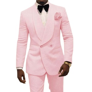 <span class=keywords><strong>2023</strong></span> hommes marié Tuxedos châle revers hommes costumes 2 pièces costumes de <span class=keywords><strong>mariage</strong></span> meilleur <span class=keywords><strong>homme</strong></span> sur mesure (veste + pantalon + noeud papillon) - Product Image 3