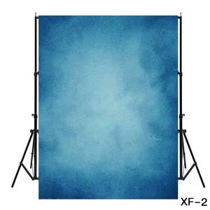 พื้นผิวผนังซีเมนต์ย้อนยุคสีน้ำเงินไล่ระดับสีพื้นหลังการถ่ายภาพมินิมอลเหมาะสำหรับถ่ายภาพงานแต่งงาน - Product Image 6