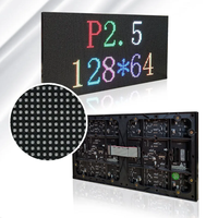 Module d'affichage LED couleur pleine P2.5 pour intérieur HUB75 160x80mm 64x32 Pixel Pitch SMD RGB HDR 5000cd/m 165Hz Résolution 3840x2160