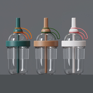 Wholesale Plastic Tritan 540ml <strong>Nespresso</strong> <strong>Iced</strong> <strong>Coffee</strong> <strong>Cup</strong> Tumbler - Product Image 5