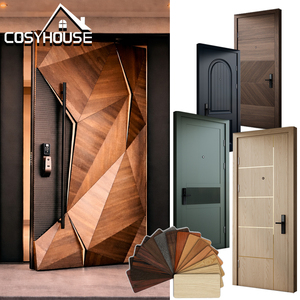 Portes de bâtiment résidentiel personnalisées, portes intérieures, portes d'entrée pour appartement, hôtel, entrepreneur - Product Image 1