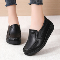 Chaussures de sport décontractées pour femmes, respirantes, antidérapantes, pour le bureau, l'extérieur, style mocassins, chaussures de marche