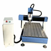 Máquina Router CNC de 1.5KW 6060 con 1 Husillo, 3 Ejes, Tamaño 600*600MM para Tallar Madera, Piedra y Metal, Precio de Descuento