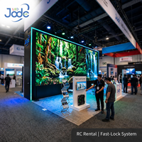 Mur vidéo LED personnalisable Jode P3.91 pour location, intérieur/extérieur, écran de scène à assemblage mixte pour les entreprises de location professionnelles