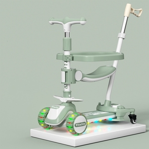 Meilleure vente, <span class=keywords><strong>trottinette</strong></span> pliable multifonctionnelle à 3 roues pour enfants, trottinettes pliables pour bébés et enfants - Product Image 6