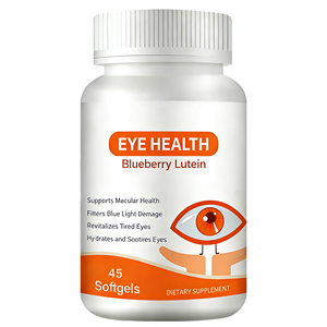 Soutien OEM pour la santé oculaire des adultes avec lutéine, zéaxanthine, myrtille et arbutine – Capsules molles 45 gélules/flacon - Product Image 2