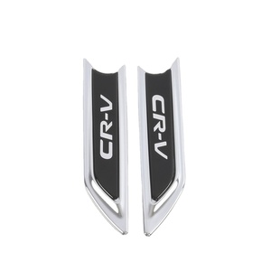 WZXD Chrome Black Stickers Side <b>Vent</b> Air <b>Vent</b> Cover 2017 2018 for - Product Image 1