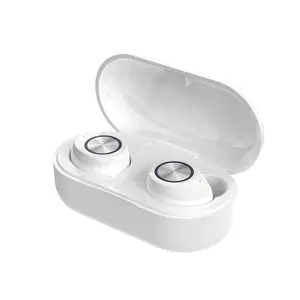 2021 Kerstcadeau Waterdicht TW60 Tws Bluetooths Oortelefoon 5.0 Touch Control In-Ear Draadloze Koptelefoon Sport Oordopjes Met Microfoon