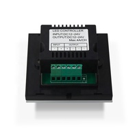 Variateur de lumière mural à 3 canaux avec bouton manuel, 12-24V DC, plage de gradation 1%-100% pour bandes LED