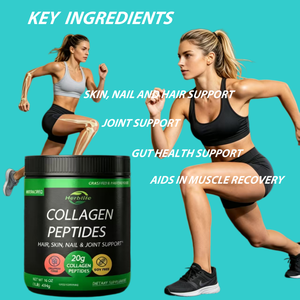 Collagène hydrolysé en poudre de haute pureté, type I et III, pour la santé de la peau et des articulations, certifié GMP, sans OGM, marque privée OEM - Product Image 3