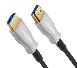 Câble <span class=keywords><strong>HDMI</strong></span> à fibre optique ZONG 4K câble optique mince <span class=keywords><strong>HDMI</strong></span> 2.0 bande passante 4K/60Hz 18Gbps pour moniteur HDTV jeu ordinateur portable Xbox <span class=keywords><strong>PS4</strong></span>/PS5 - Product Image 1