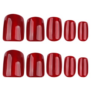 <span class=keywords><strong>Faux</strong></span> <span class=keywords><strong>ongles</strong></span> à presser œil de chat couleur <span class=keywords><strong>bordeaux</strong></span> unie avec paillettes, <span class=keywords><strong>faux</strong></span> <span class=keywords><strong>ongles</strong></span> carrés courts très demandés pour l'export. - Product Image 2