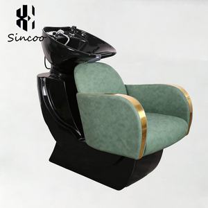 High-Quality Salon Furniture Package Hair Stylist Hairdressing Barber Chair Shampoo Chair Hairdressing Mirror Reception <b>Desk</b> - Product Image 3