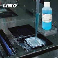 Liquide bleu de 1000 ml pour le nettoyage des têtes d'impression, compatible avec les têtes d'impression Epson, nettoyant pour têtes d'impression UV DTF, fabriqué par LINKO