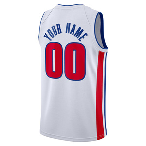 Detroit pour hommes 2025 # Maillots de basket-ball personnalisés Duren Jersey, chemises brodées, uniformes pour jeunes, vêtements de sport avec logos - Product Image 4