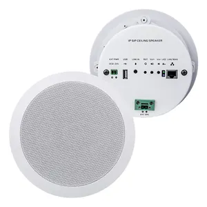 OBT-POE611 Produsen OBTPA Shenzhen Ip Ethernet Rj45 POE Ceiling Loudspeaker SIP Jaringan Speaker Aktif Ceiling Speaker