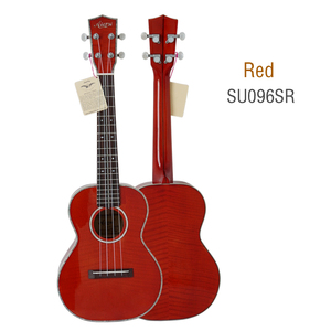 Ukelele Tenor de Alta Calidad de 26 Pulgadas, Marca Aiersi, Precio al por Mayor, Instrumento Musical con Cuerdas de <span class=keywords><strong>Guitarra</strong></span> Hawaiana, Color Arce Flameado Rizado - Product Image 5