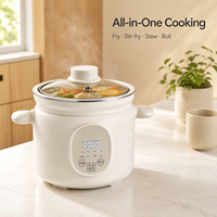 Autocuiseur intelligent multifonctionnel 8-en-1 en gros pour fabricants, revêtement antiadhésif, nettoyage facile, économe en énergie, pour cuisine domestique