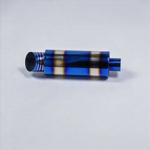 ท่อไอเสียรถจักรยานยนต์ชุบสีน้ำเงินขายส่งจากโรงงาน ขนาด 51 มม. แบบปลายเปิด ท่อไอเสียรถจักรยานยนต์ ยี่ห้อ <span class=keywords><strong>Daeng</strong></span> - Product Image 3