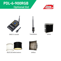 Saturne (PDL)6-900RGB LED Photographie Lumière Haute Puissance Éclairage Continu Professionnel Film et Télévision Lumière ShootingSpace