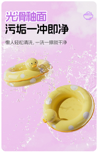 Bucatstate - Tazón de Cerámica con Forma de Pato para Mascotas Pequeñas: Hámsters, Ratas de Compañía, Canguros de Azúcar y Otros Animales Pequeños - Product Image 2