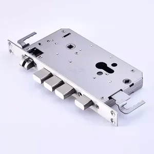 Corpo <span class=keywords><strong>Serratura</strong></span> di Sicurezza in Acciaio Inox 304 6068 con Gancio e Struttura a Ingranaggi Interni Anti-Inceppamento per <span class=keywords><strong>Serratura</strong></span> Intelligente con Impronta Digitale - Product Image 1