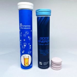 Supplément d'hydratation botanique électrolyte énergie vitamines comprimés effervescents - Product Image 2