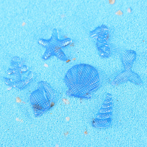 Colorful Resin Starfish And <b>Shell</b> <b>Ornaments</b> For Phone Case Decoration Craft Supplies Wholesale - Product Image 3