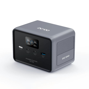 Cargador múltiple recargable para acampar, Banco de energía de emergencia Lifepo4, batería de 100W, estación de energía portátil móvil para teléfono y portátil - Product Image 1