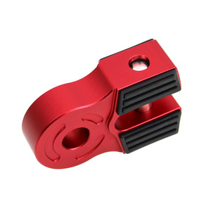Gancho de Remolque de Aluminio Getitall Rojo con Almohadillas de Goma para Dispositivo de Bloqueo de Enganche de Remolque - Product Image 2