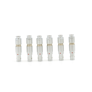 Conector Circular Metálico Autoblocante de Empuje y Tracción, Tipo Aviación 0B, 2345679 Núcleos, Conector Macho, Apto para Equipos Médicos - Product Image 2