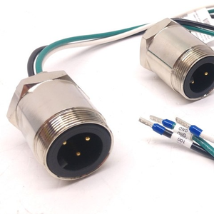 Kabel Receptacle Jantan U2-12103/gsdf 32-0.3m/14.5/nwbrpt, <span class=keywords><strong>3</strong></span>-pole, Baru Original, Stok Siap, Otomasi Industri (Lot isi <span class=keywords><strong>2</strong></span>) - Product Image 1