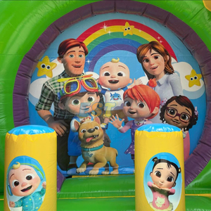 Thương mại <span class=keywords><strong>Inflatable</strong></span> Coco dưa phim hoạt hình lâu đài bouncy trẻ em <span class=keywords><strong>Inflatable</strong></span> Bouncer trượt Hồ bơi cho Đảng - Product Image 5