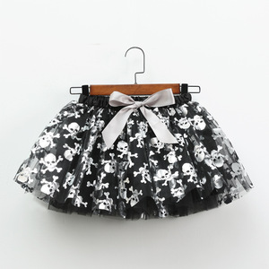 All'ingrosso personalizzabile prestazioni della ragazza di Halloween set stile americano soffice gonna stampata tutù <span class=keywords><strong>pipistrello</strong></span> di zucca per i bambini - Product Image 6