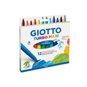 GIOTTO Fasermaler Turbo Maxi 12er Kartonetui - Product Image 1