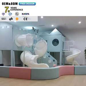 Equipo de Juegos Interior Moderno y Suave para Niños, Certificado por ASTM, con Tobogán Multifuncional para Diversión Familiar en FEC - Product Image 1