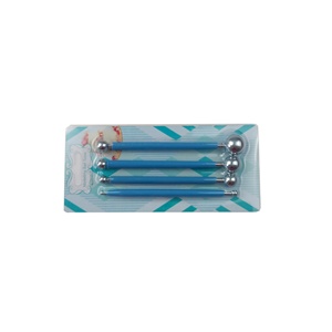4 pièces outils de cuisson de gâteau en acier inoxydable 8 outils de Fondant de stylo de tête pour la décoration de gâteau outil de modélisation Fondant Cookie - Product Image 6