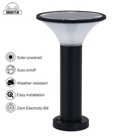 Lampe solaire LED d'extérieur étanche pour allée, lanterne de jardin à énergie solaire pour pelouse, cour et patio – Vente directe usine