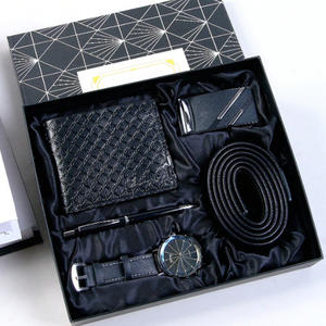 Coffret Cadeau Homme Nouvel An : Portefeuille, Montre, Ceinture, Parfum - Idéal pour le Commerce Transfrontalier, Thanksgiving, la Saint-Valentin, la Fête des Pères - Product Image 6