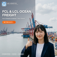 Service d'exportation logistique maritime garanti FCL LCL avec transbordement de conteneurs de Shenzhen vers le Royaume-Uni, l'Italie, la France, le Canada, l'Allemagne, les États-Unis