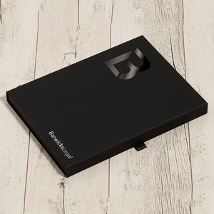 Personalized Logo Low MOQ A4 Folding Magnet Rigid Cardboard Packaging Flat <b>Gift</b> Card <b>Boxes</b> - Product Image 5
