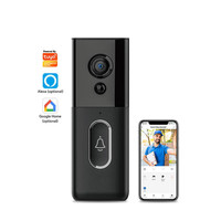 Sonnette vidéo sans fil HD avec vision nocturne, faible consommation d'énergie, système d'interphone vidéo domestique, surveillance, utilisation en appartement moderne