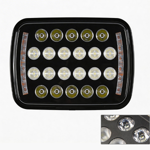 Faro <span class=keywords><strong>LED</strong></span> Rectangular de 7 Pulgadas, Impermeable IP67, 6000K Blanco, Luz Alta y Baja <span class=keywords><strong>para</strong></span> Camiones Scania, Volvo, Mercedes, Todoterreno 4x4 - Product Image 1