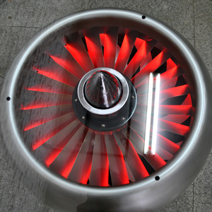 Sáng Tạo thanh trang trí Bàn cà phê thiết kế mô hình độc đáo sắt retro phong cách công nghiệp động cơ Turbo Quạt bàn - Product Image 4