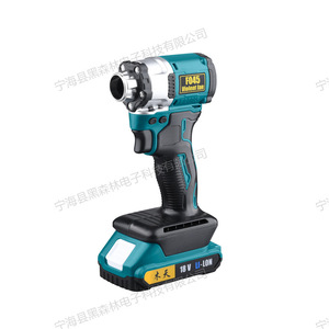 Souffleur sans fil de qualité industrielle F045, alimenté par batterie Li-Ion 18V, débit d'air élevé pour le nettoyage et le camping en extérieur - Product Image 2