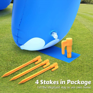 Nhà Sản Xuất Cổ Phiếu Inflatable Voi Unicorn Vòm Phun Nước Trẻ Em Của Ngoài Trời Vườn Nước Chơi Đồ Chơi Bền Vật Liệu Nhựa - Product Image 4