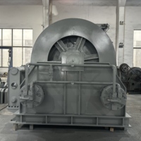 Treuil de levage à câble métallique industriel robuste de 5T à 30T, à enroulement horizontal et vertical, pour la construction marine