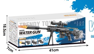 Pistola ad Acqua Elettrica in Plastica per Bambini con Modalità Manuale e Automatica, Grande Capacità, Sparo Continuo, Pistola ad Acqua Sniper per l'Estate - Product Image 6